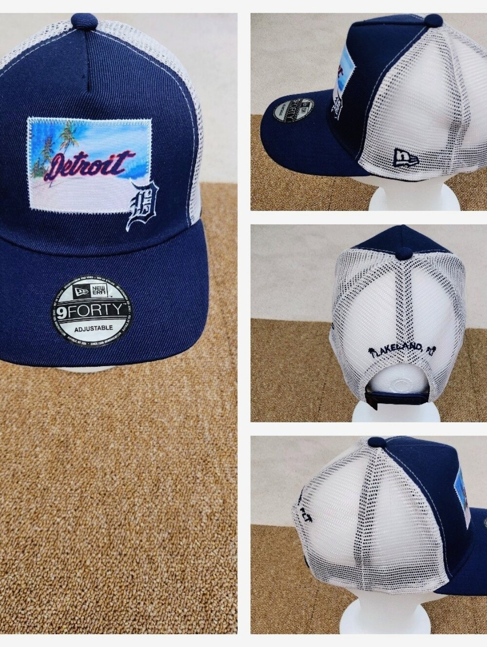 DETROIT TIGERS MLB BASEBALL SNAPBACK HAT.